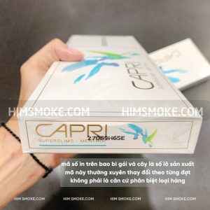 thuốc lá capri giá bao nhiêu