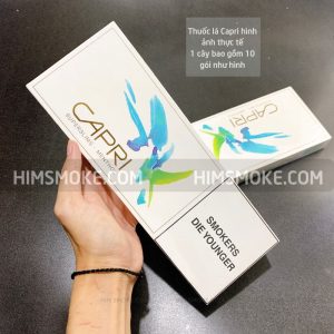 thuốc lá capri có mấy loại