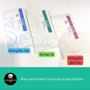 TRANG CHỦ 51 thuốc lá esse