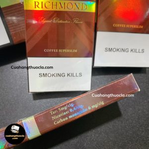 Thuốc lá Richmond coffee bao nhiêu tiền