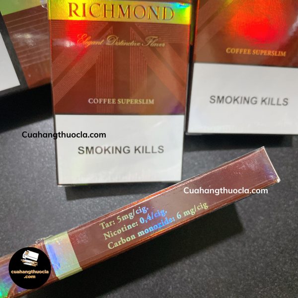 Thuốc lá Richmond coffee bao nhiêu tiền
