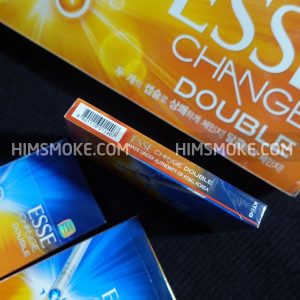 1 cây thuốc lá ESSE 2 bấm Cam Bạc Hà (DOUBLE ORANGE) 8 esse bấm cam hàn quốc