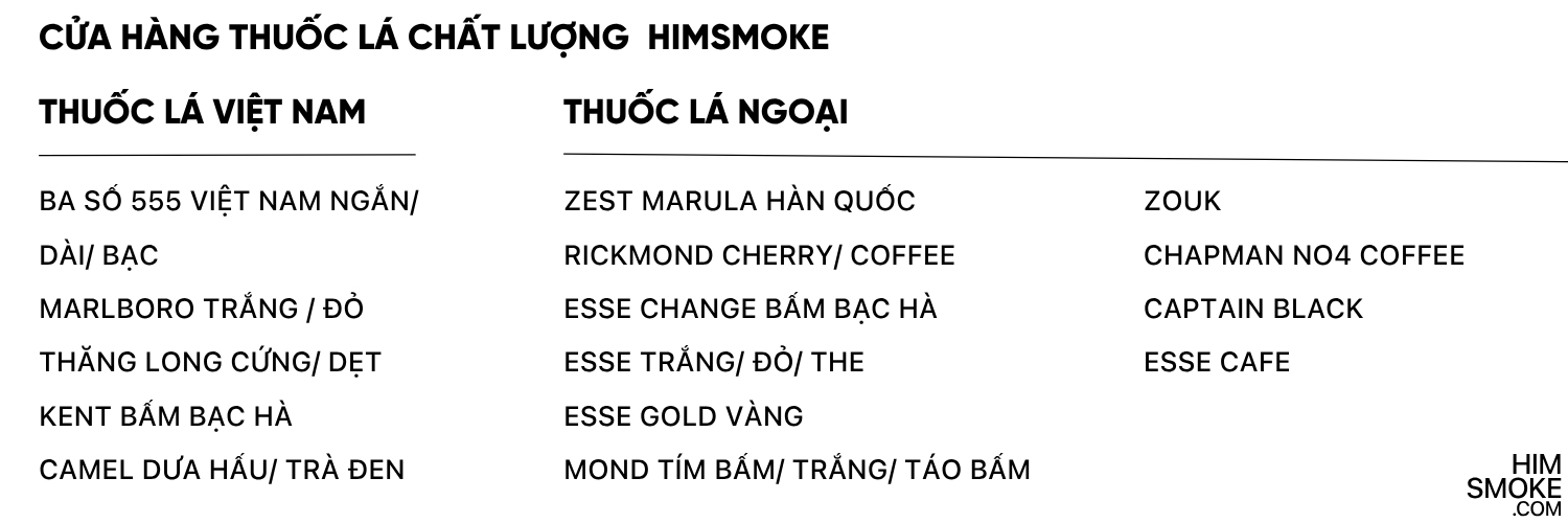 cửa hàng thuốc lá
